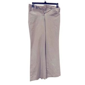 Express design Women khaki Leg Trouser Dress Pant Size 2S